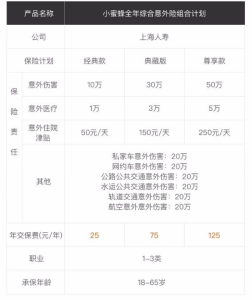 上海人寿小蜜蜂全年综合意外保险怎么样？-保点通