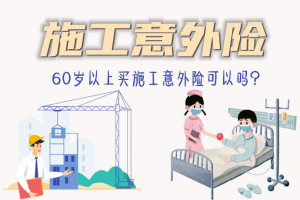 60岁以上购买工程建设事故保险可以吗?-保点通
