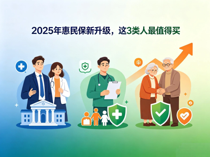2025年惠民保新升级,这3类人最值得买-保点通