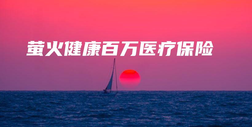 萤火健康百万医疗保险-保点通