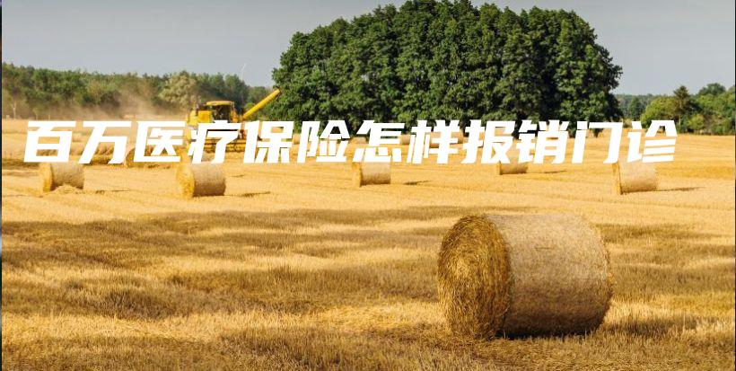 百万医疗保险怎样报销门诊-保点通