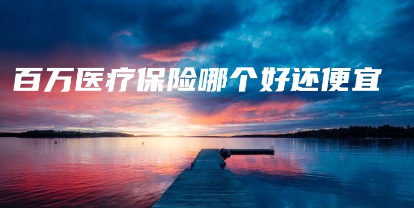 百万医疗保险哪个好还便宜-保点通