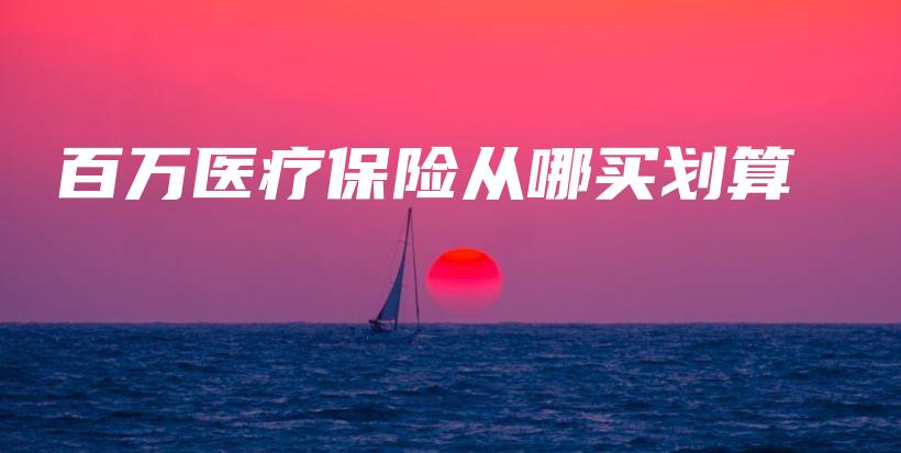 百万医疗保险从哪买划算-保点通
