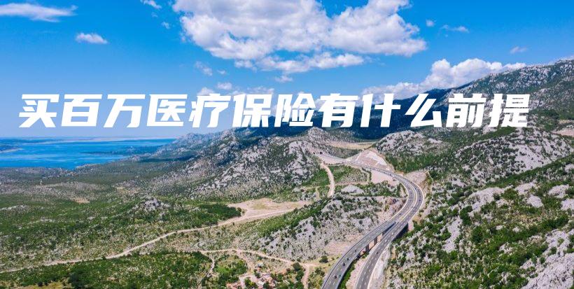 买百万医疗保险有什么前提-保点通