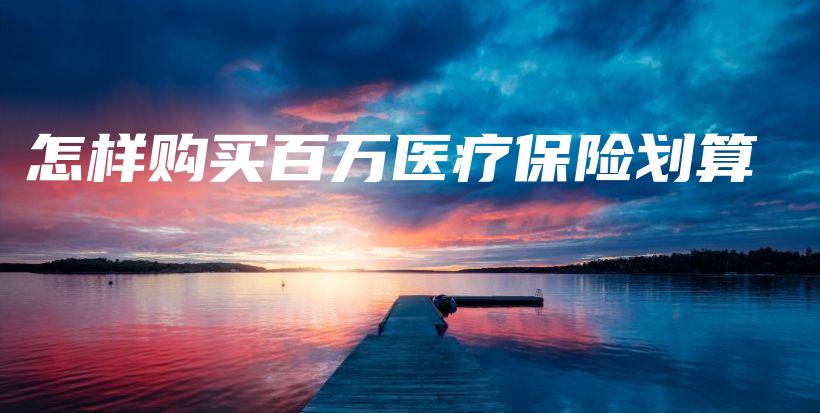 怎样购买百万医疗保险划算-保点通