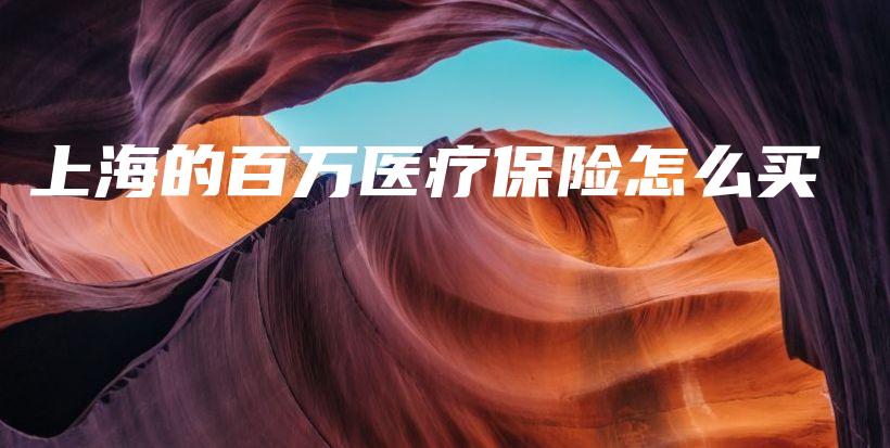 上海的百万医疗保险怎么买-保点通