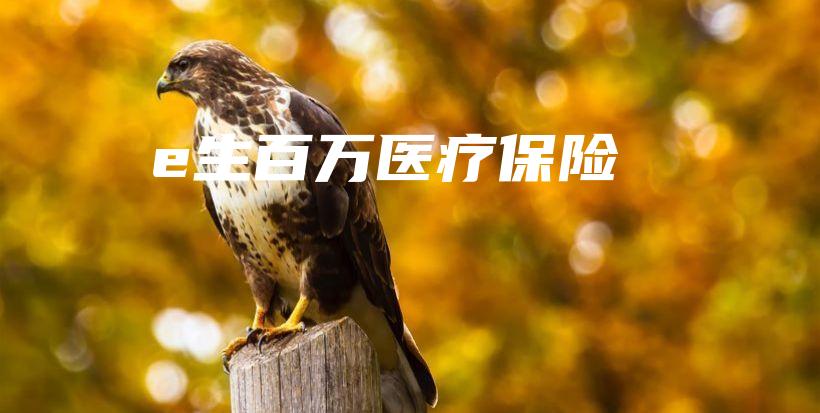 e生百万医疗保险-保点通