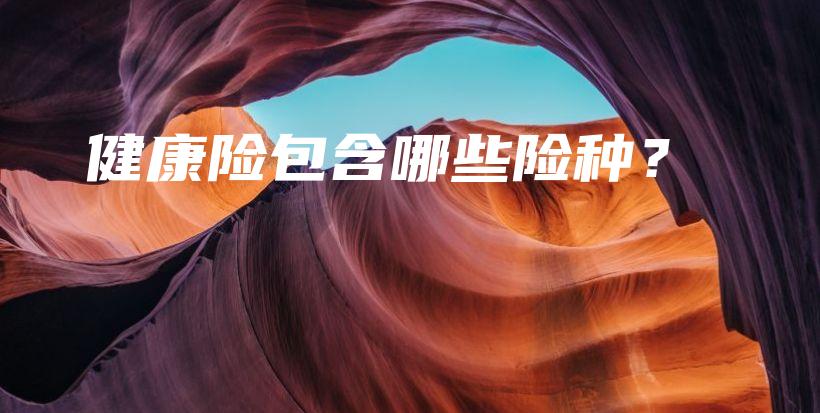 健康险包含哪些险种？-保点通
