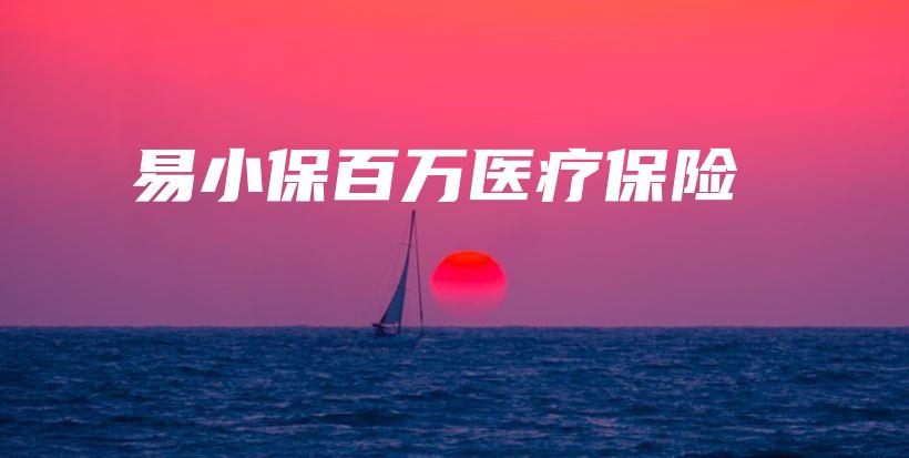 易小保百万医疗保险插图 易小保百万医疗保险插图