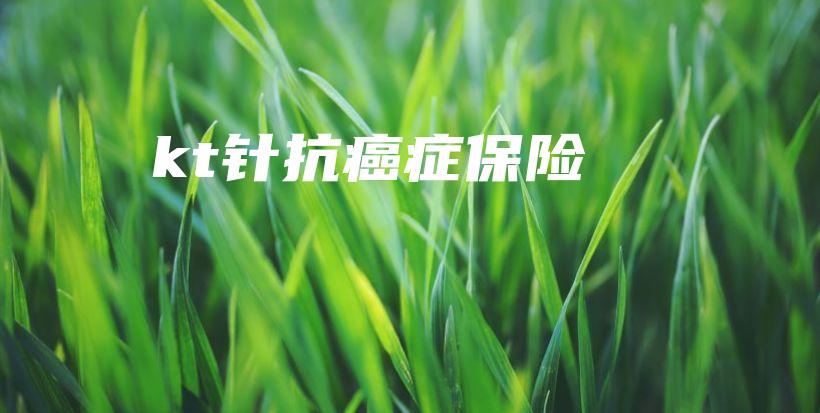 kt针抗癌症保险-保点通