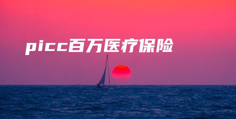 picc百万医疗保险-保点通