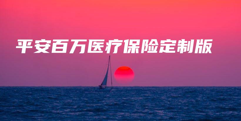 平安百万医疗保险定制版-保点通