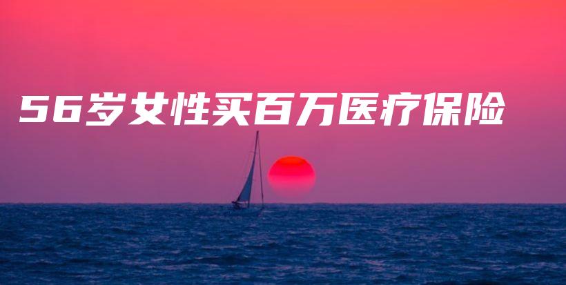 56岁女性买百万医疗保险-保点通