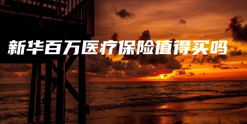 新华百万医疗保险值得买吗-保点通