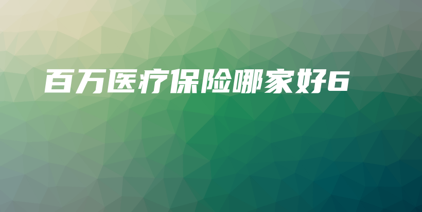 百万医疗保险哪家好6-保点通