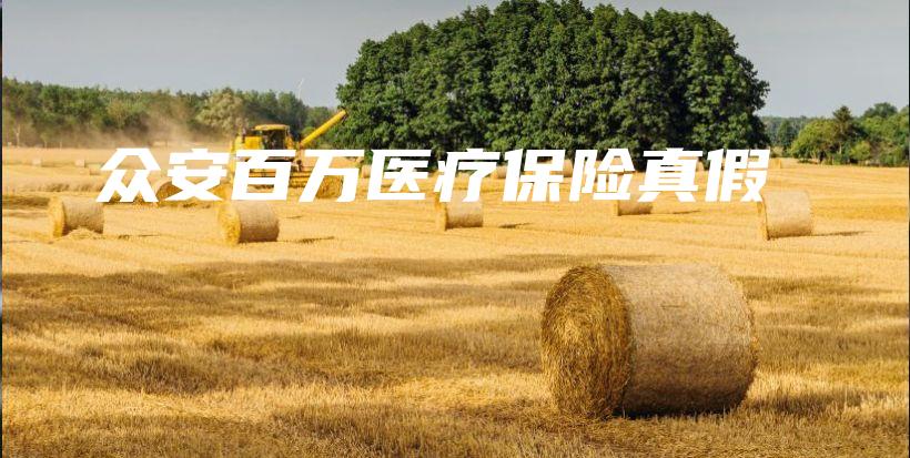 众安百万医疗保险真假-保点通