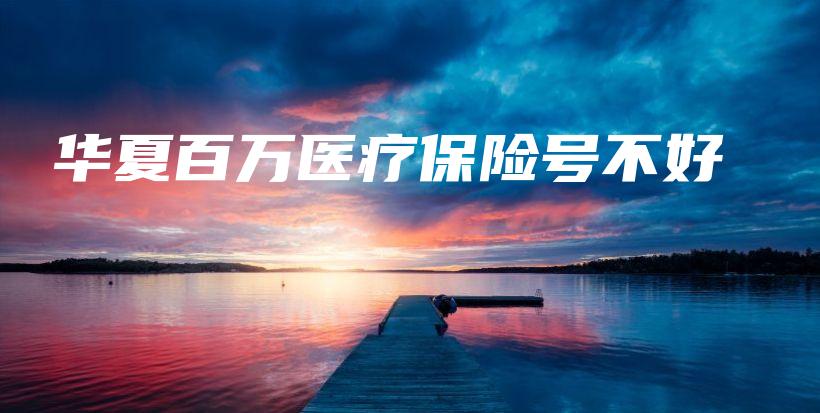 华夏百万医疗保险号不好-保点通
