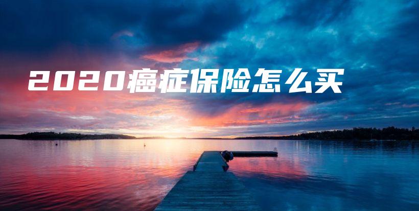 2020癌症保险怎么买-保点通