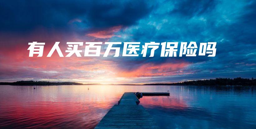 有人买百万医疗保险吗-保点通