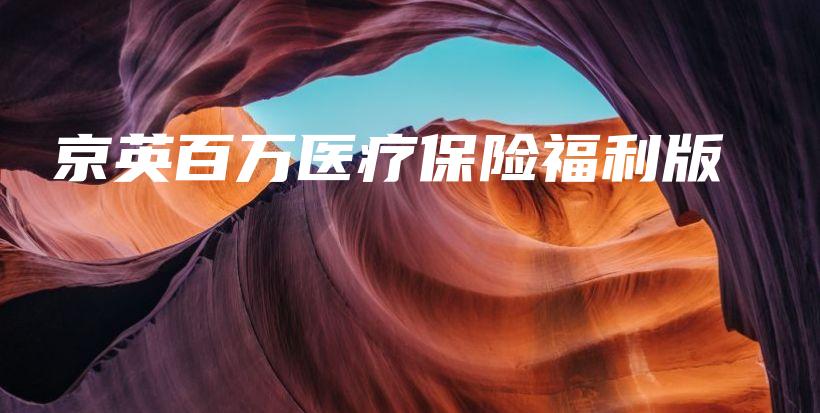 京英百万医疗保险福利版插图 京英百万医疗保险福利版插图