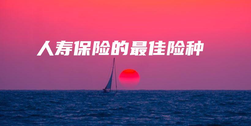 人寿保险的最佳险种-保点通