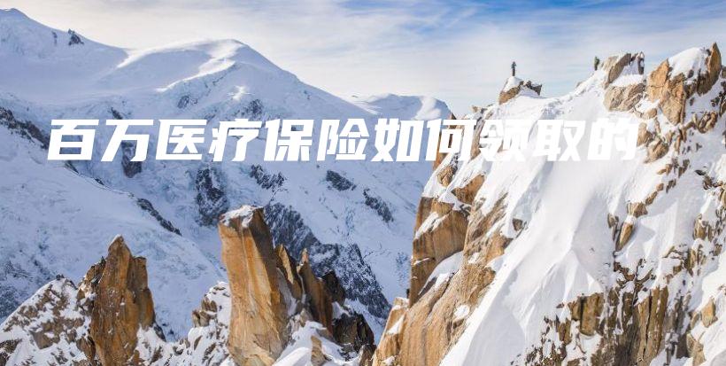 百万医疗保险如何领取的-保点通