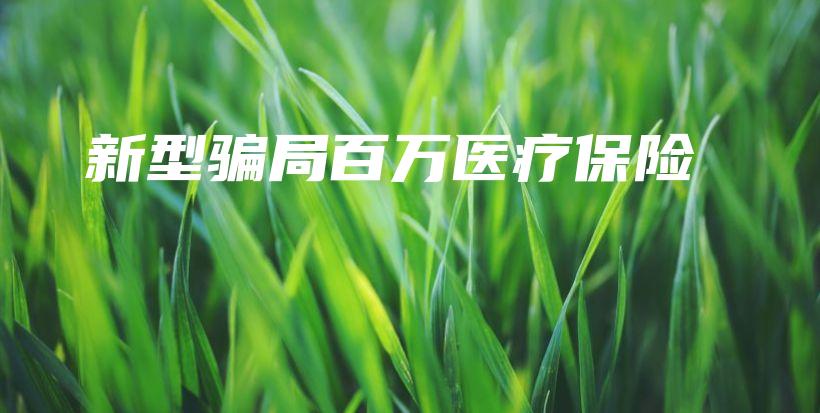 新型骗局百万医疗保险-保点通