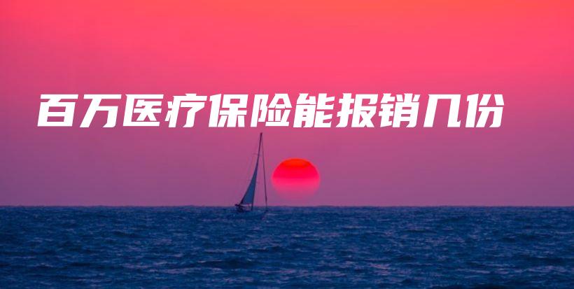 百万医疗保险能报销几份-保点通