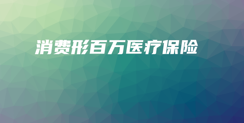 消费形百万医疗保险-保点通