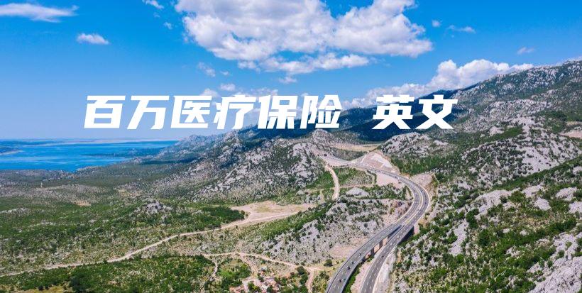 百万医疗保险 英文-保点通
