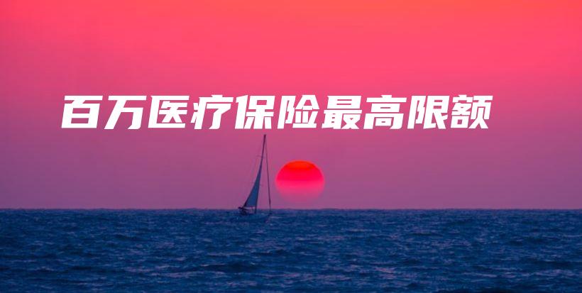 百万医疗保险最高限额-保点通