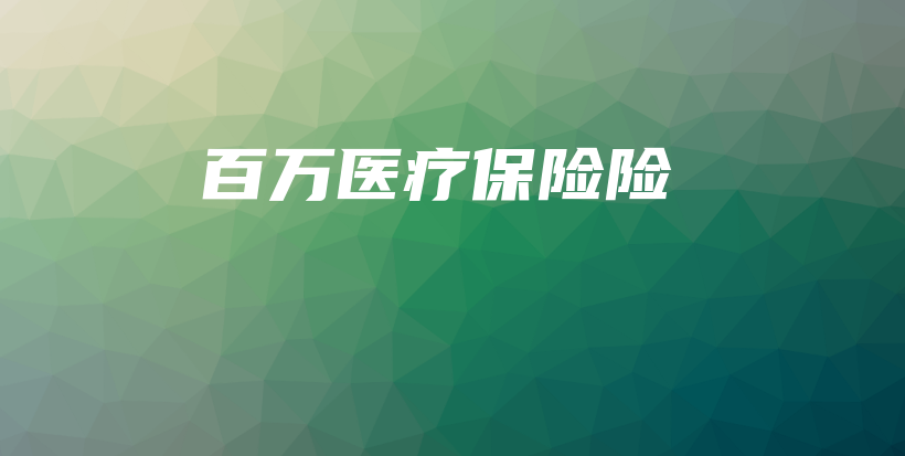 百万医疗保险险-保点通