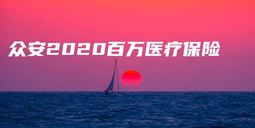 众安2020百万医疗保险-保点通