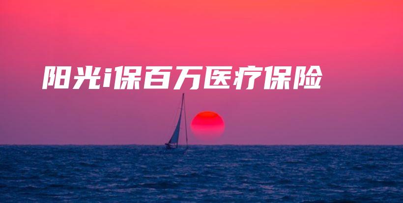 阳光i保百万医疗保险-保点通