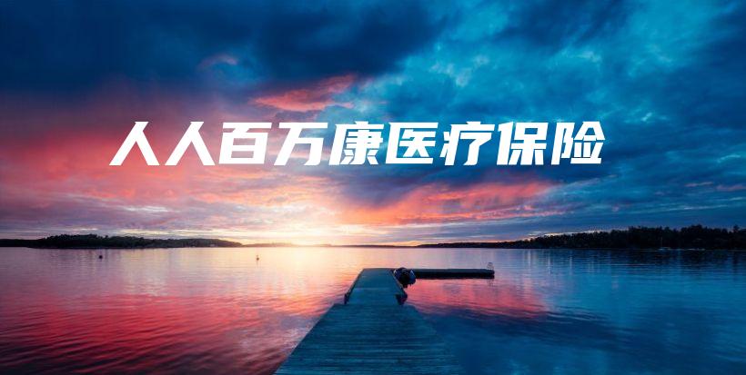 人人百万康医疗保险-保点通