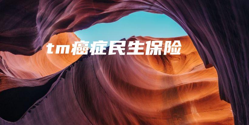 tm癌症民生保险-保点通