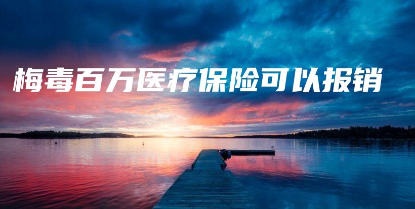 梅毒百万医疗保险可以报销-保点通