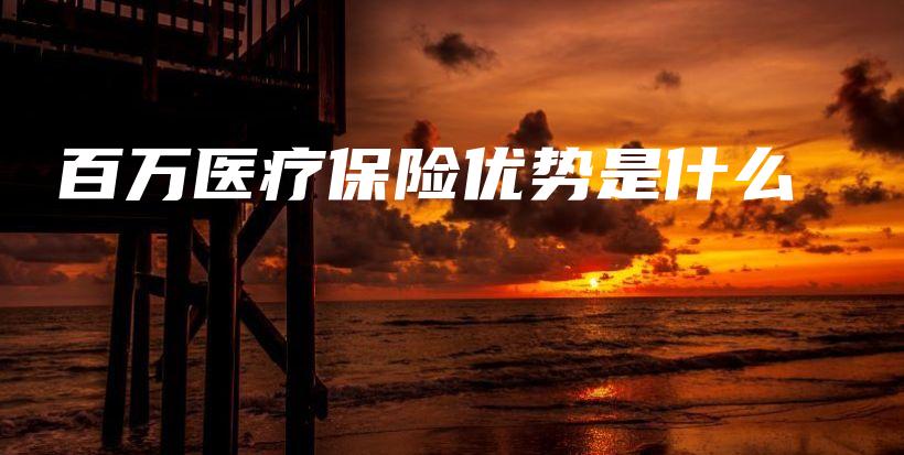 百万医疗保险优势是什么-保点通