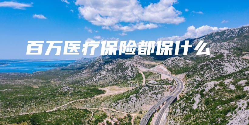 百万医疗保险都保什么插图 百万医疗保险都保什么插图