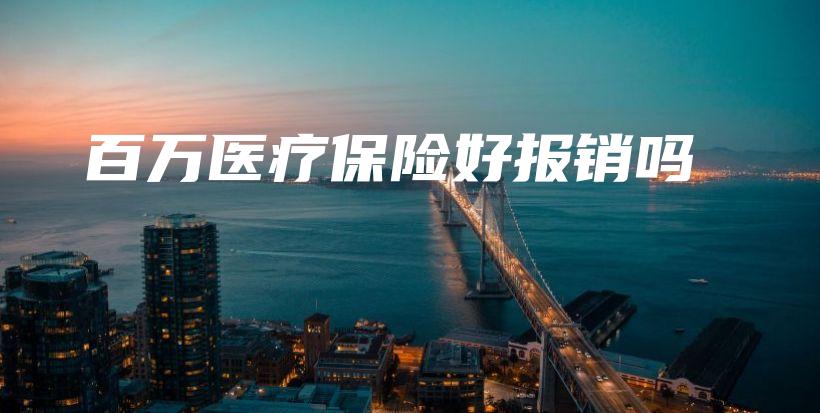 百万医疗保险好报销吗-保点通