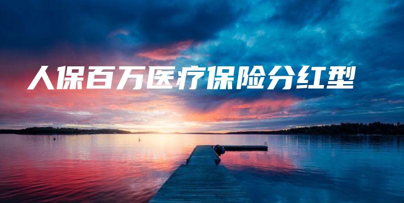 人保百万医疗保险分红型-保点通