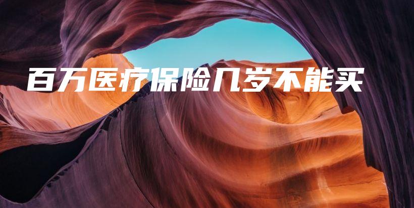百万医疗保险几岁不能买-保点通