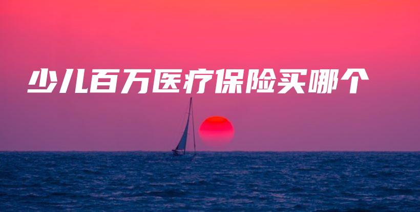 少儿百万医疗保险买哪个-保点通