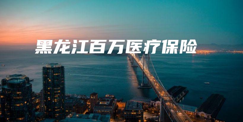 黑龙江百万医疗保险-保点通