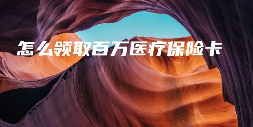 怎么领取百万医疗保险卡-保点通