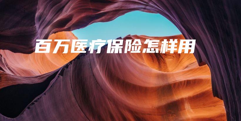 百万医疗保险怎样用-保点通