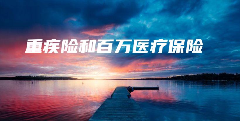 重疾险和百万医疗保险-保点通