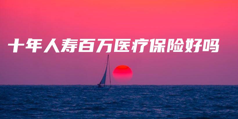 十年人寿百万医疗保险好吗-保点通