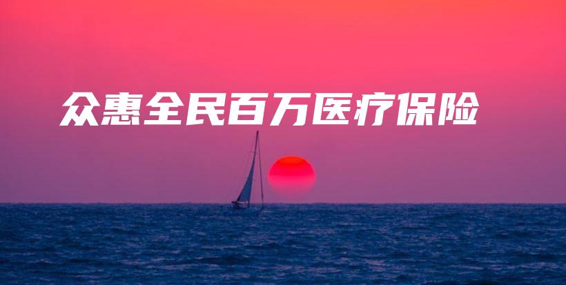 众惠全民百万医疗保险-保点通