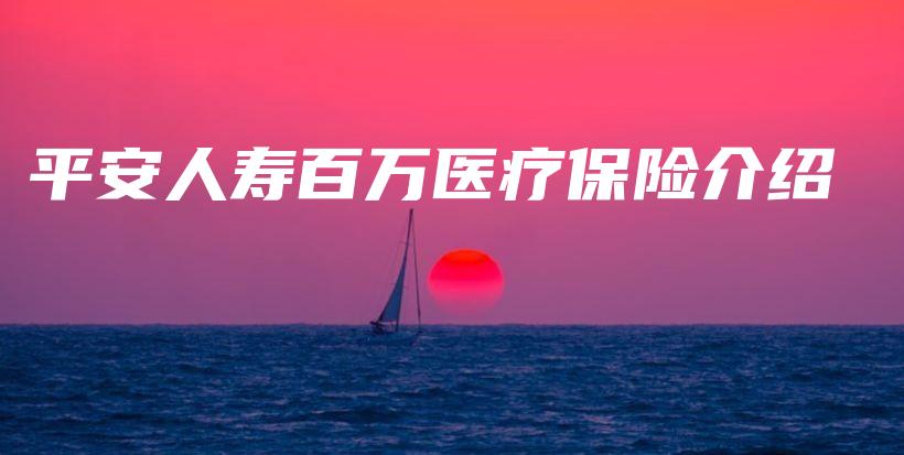 平安人寿百万医疗保险介绍-保点通